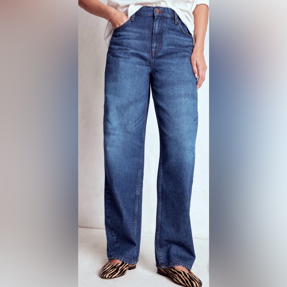 Boden Barrel Jeans Dark Vintage size 28P